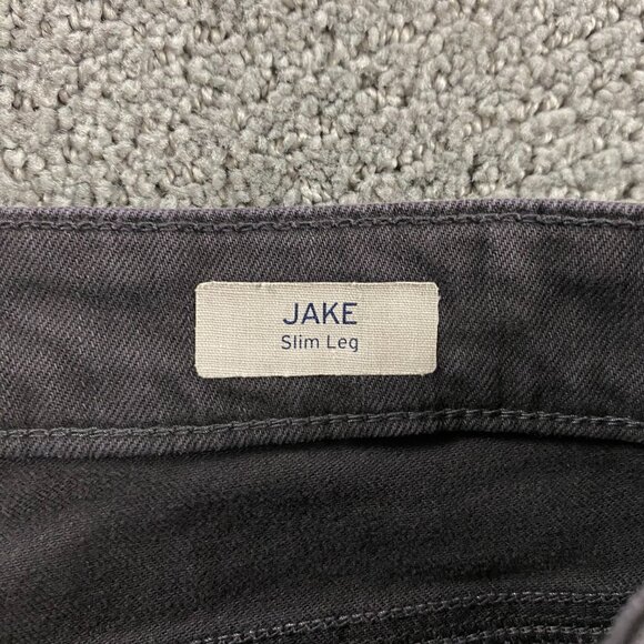 Mavi Jake Slim Leg Jeans Men's 37 x 32 Gray Stretch - Picture 7 of 12